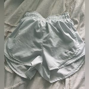 White XS nike tempo shorts